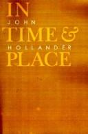 Cover of In time and place by John Hollander