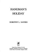 Front cover of Hangman's holiday by Dorothy L. Sayers