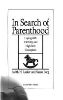 Front cover of In search of parenthood by Judith Lasker