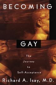 Front cover of Becoming gay by Richard A. Isay