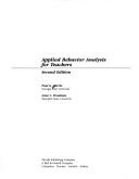 Cover of Applied behavior analysis for teachers by Paul A. Alberto