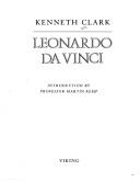 Cover of Leonardo da Vinci by Kenneth Clark