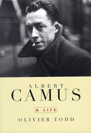 Cover of Albert Camus by Olivier Todd