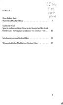 Cover of Sprache und menschliche Natur in der klassischen moralistik Frankreichs by Karlheinz Stierle