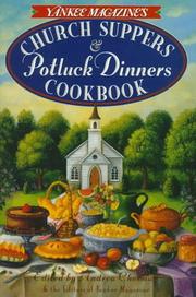 Cover of Yankee magazine's church suppers & potluck dinners cookbook by Andrea Chesman