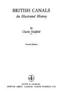 Cover of British canals by Charles Hadfield