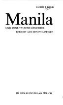 Front cover of Manila und seine tausend Gesichter by Guido J. Kolb