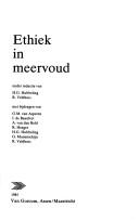 Cover of Ethiek in meervoud by Hubertus Gezinus Hubbeling