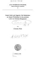 Front cover of Greule Golch und Geigerich by Christine Palm