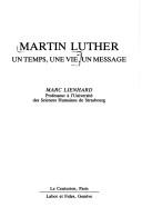 Cover of Martin Luther by Marc Lienhard
