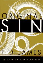 Cover of Original Sin by P. D. James