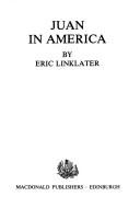 Cover of Juan in America by Eric Linklater