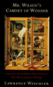 Front cover of Mr. Wilson's cabinet of wonder by Lawrence Weschler