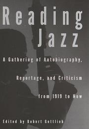 Cover of Reading Jazz by Robert Gottlieb
