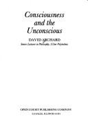 Front cover of Consciousness and the unconscious by David Archard