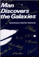 Front cover of Man discovers the galaxies by Richard Berendzen