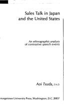 Front cover of Sales talk in Japan and the United States by Aoi Tsuda