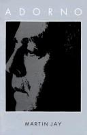 Cover of Adorno by Martin Jay