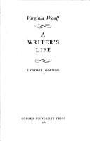 Cover of Virginia Woolf by Lyndall Gordon