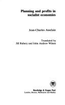 Cover of Planning and profits in socialist economies by Jean Charles Asselain