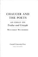 Front cover of Chaucer and the poets by Wetherbee, Winthrop
