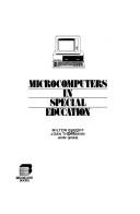 Cover of Microcomputers in special education by Milton Budoff