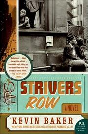 Cover of Strivers Row by Kevin Baker