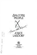 Cover of Balcony People by Joyce Landorf Heatherley