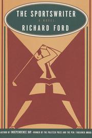 Front cover of The sportswriter by Richard Ford