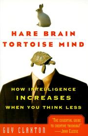 Cover of Hare Brain, Tortoise Mind by Guy Claxton