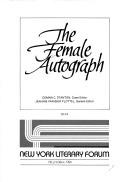 Cover of The Female autograph by Domna C. Stanton
