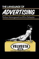 Front cover of The language of advertising by Torben Vestergaard