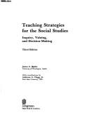 Front cover of Teaching strategies for the social studies by James A. Banks