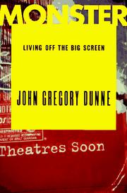 Cover of Monster by John Gregory Dunne