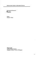 Cover of Information sources in physics by Dennis F. Shaw