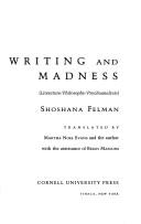 Cover of Folie et la chose littéraire by Shoshana Felman