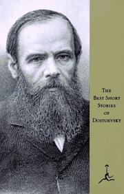 Front cover of The Best Short Stories of Dostoyevsky by Фёдор Михайлович Достоевский