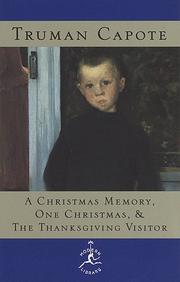 Cover of One Christmas by Truman Capote