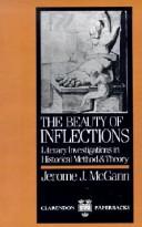 Cover of The beauty of inflections by Jerome J. McGann