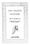 Front cover of New Indian sketches by Pierre-Jean de Smet