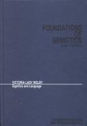 Front cover of Significs and language by Victoria Welby