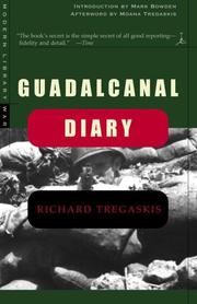 Front cover of Guadalcanal diary by Richard Tregaskis