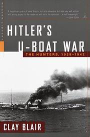 Front cover of Hitler's U-boat War by Clay Blair