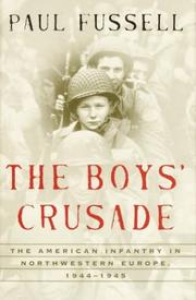 Front cover of The Boys' Crusade by Paul Fussell