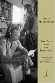 Front cover of The Best and the Brightest by David Halberstam
