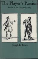 Cover of The player's passion by Joseph R. Roach