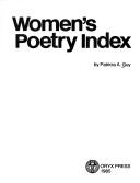 Front cover of Women's poetry index by Patricia A. Guy