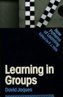 Cover of Learning in groups by David Jaques