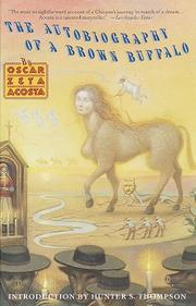 Front cover of The autobiography of a brown buffalo by Oscar Zeta Acosta