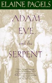 Cover of Adam, Eve, and the serpent by Elaine Pagels        